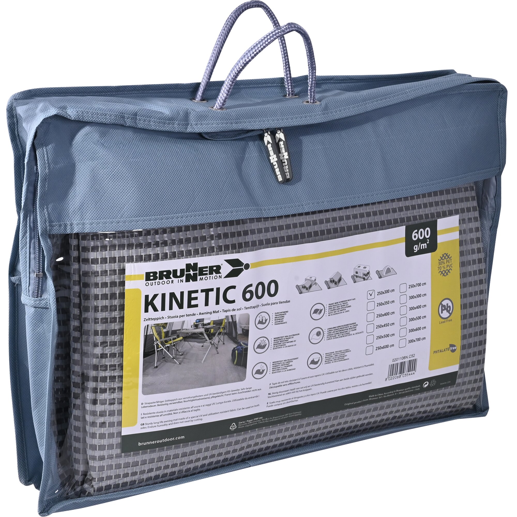 Artikelbild 2 des Artikels “Zeltteppich Kinetic, blau, 3 m, 7  m blau | 3 m | 7  m“